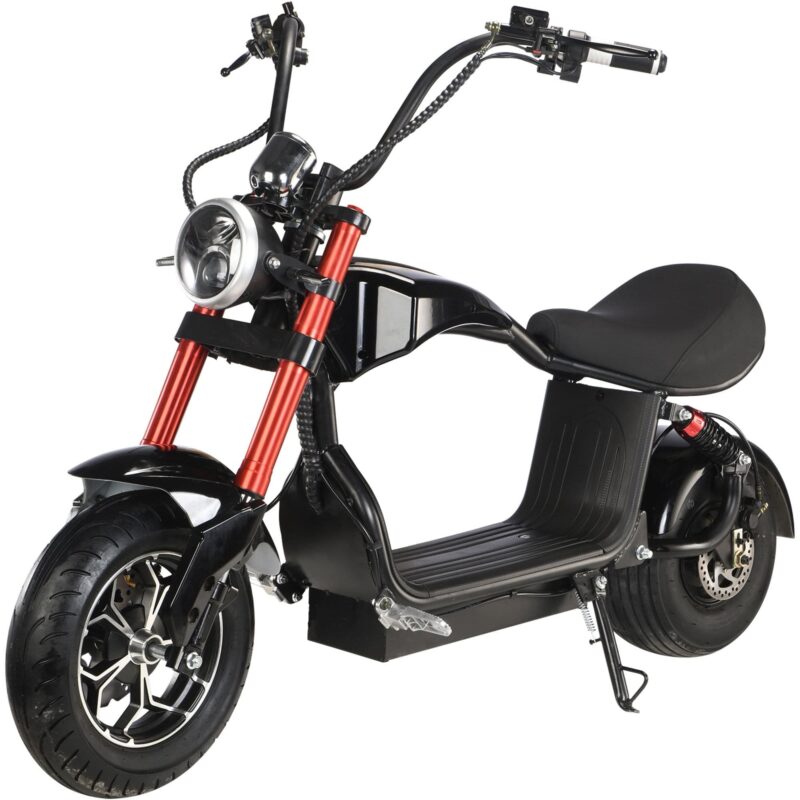 MotoTec Mini Lowboy 48v 800w Lithium Scooter Black - Image 3
