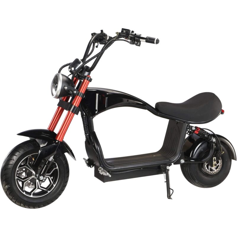 MotoTec Mini Lowboy 48v 800w Lithium Scooter Black - Image 4