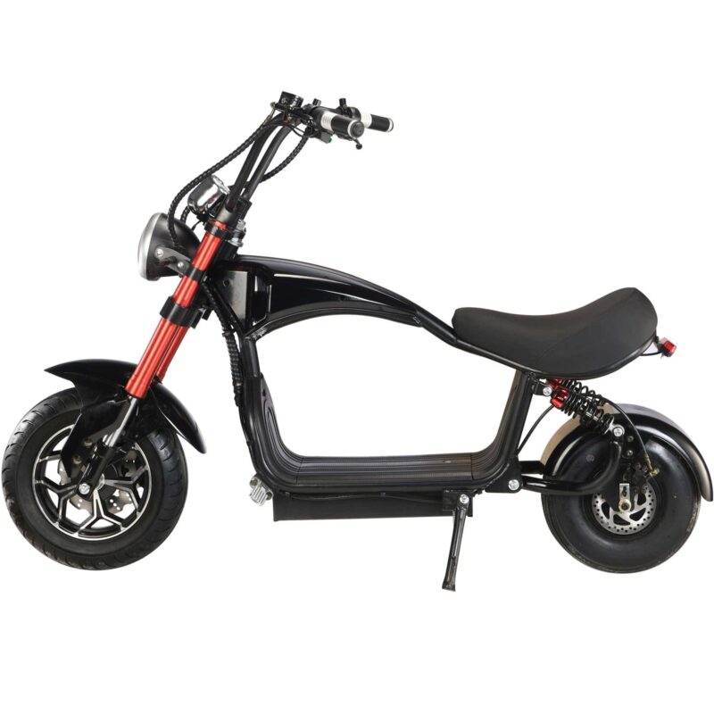 MotoTec Mini Lowboy 48v 800w Lithium Scooter Black - Image 9