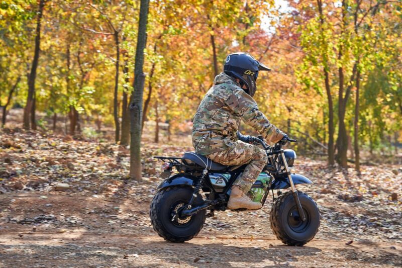MotoTec 60v 1500w Electric Powered Mini Bike Lithium Black - Image 17