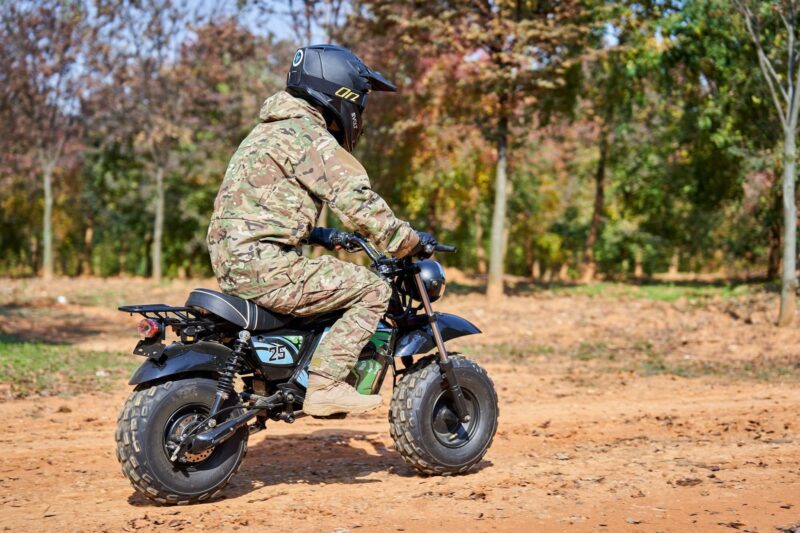 MotoTec 60v 1500w Electric Powered Mini Bike Lithium Black - Image 18