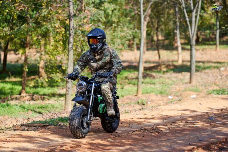 MotoTec 60v 1500w Electric Powered Mini Bike Lithium Black - Image 20