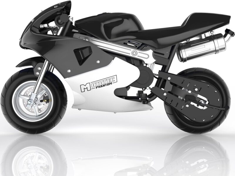 MotoTec Phantom Gas Pocket Bike 49cc 2-Stroke - Image 21