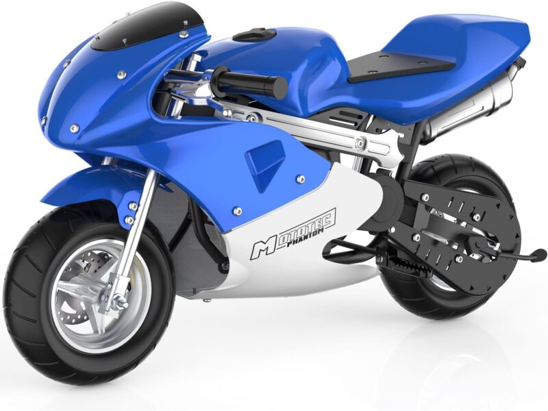 MotoTec Phantom Gas Pocket Bike 49cc 2-Stroke - Image 2