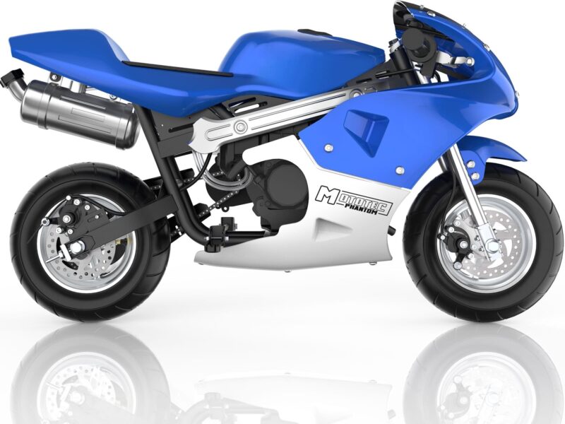 MotoTec Phantom Gas Pocket Bike 49cc 2-Stroke - Image 4