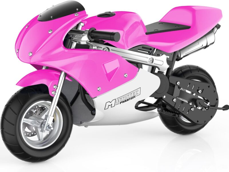 MotoTec Phantom Gas Pocket Bike 49cc 2-Stroke - Image 8
