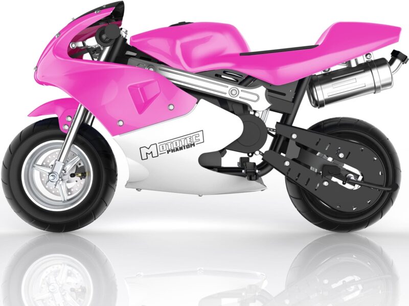 MotoTec Phantom Gas Pocket Bike 49cc 2-Stroke - Image 9