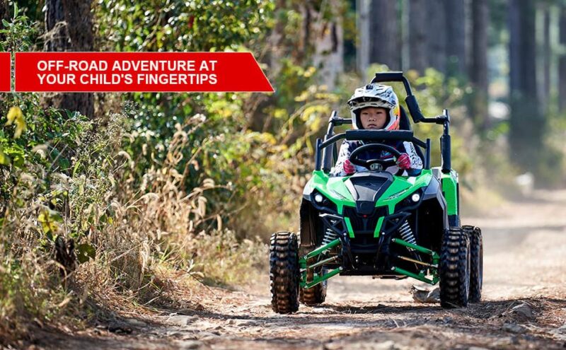 MotoTec Raider Kids UTV 48v 1200w Full Suspension - Image 17