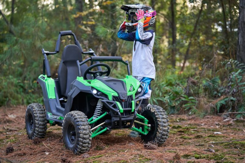 MotoTec Raider Kids UTV 48v 1200w Full Suspension - Image 13