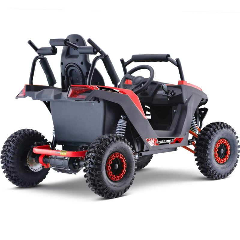 MotoTec Raider Kids UTV 48v 1200w Full Suspension - Image 30
