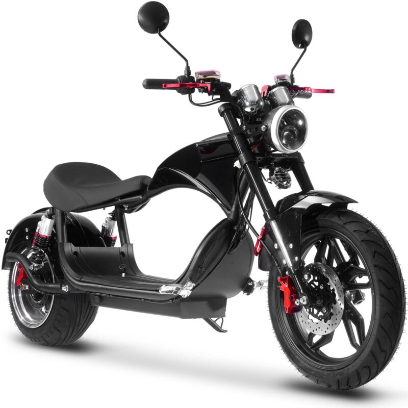 MotoTec Raven 60v 30ah 2500w Lithium Electric Scooter - Image 2