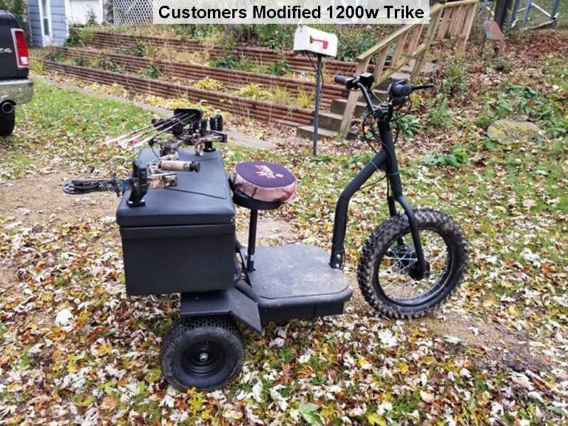 MotoTec Electric Trike 48v 1200w - Image 8
