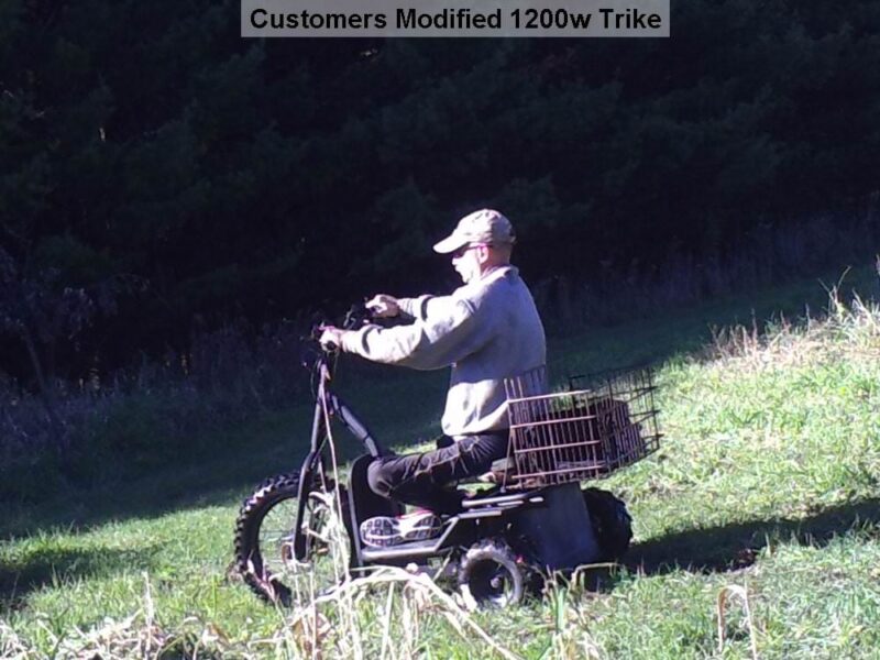 MotoTec Electric Trike 48v 1200w - Image 9