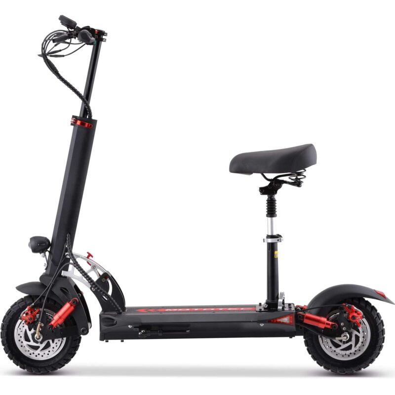 MotoTec Thor 60v 2400w Lithium Electric Scooter Black - Image 2