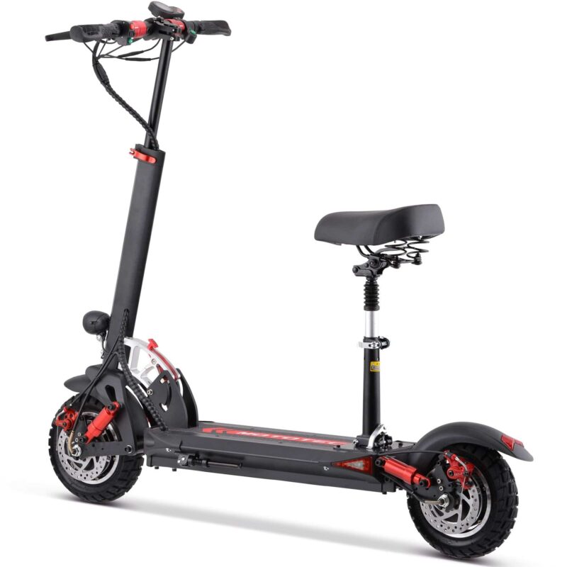 MotoTec Thor 60v 2400w Lithium Electric Scooter Black - Image 5