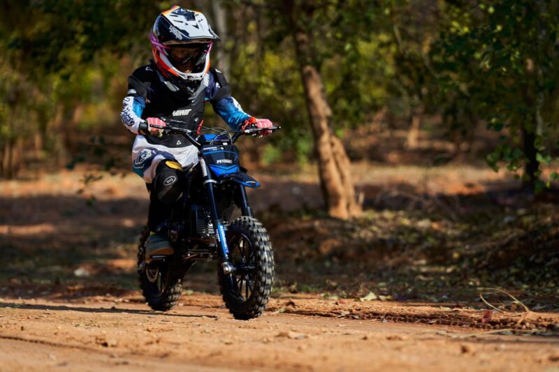 MotoTec Thunder 50cc 2-Stroke Kids Gas Dirt Bike - Image 11