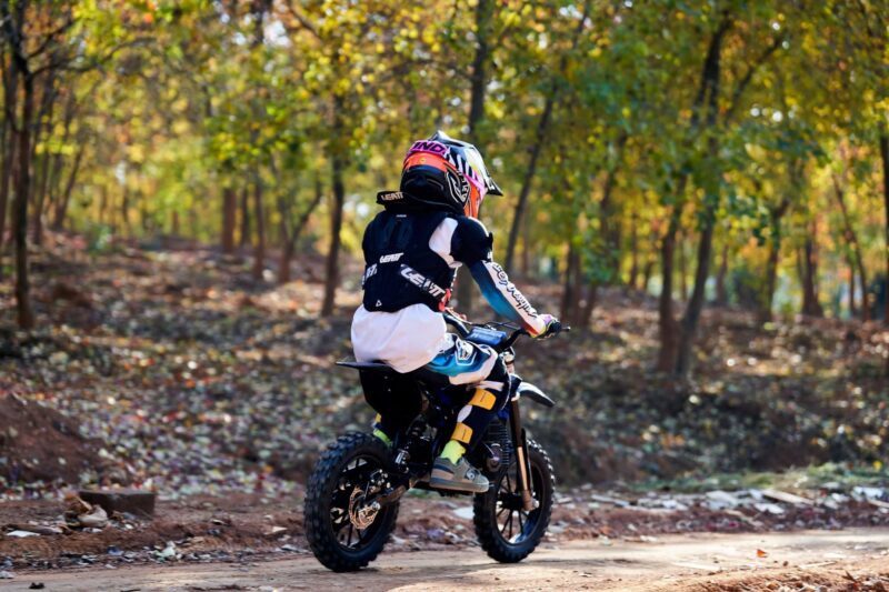 MotoTec Thunder 50cc 2-Stroke Kids Gas Dirt Bike - Image 14