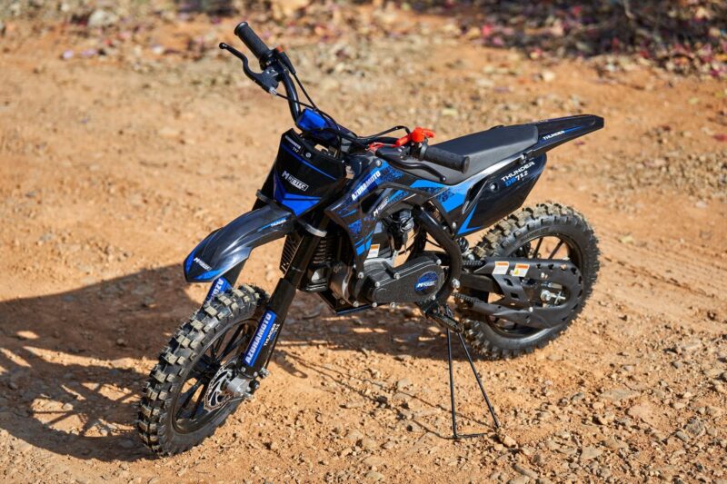 MotoTec Thunder 50cc 2-Stroke Kids Gas Dirt Bike - Image 15