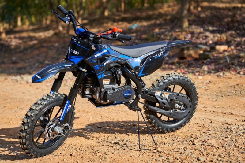 MotoTec Thunder 50cc 2-Stroke Kids Gas Dirt Bike - Image 16