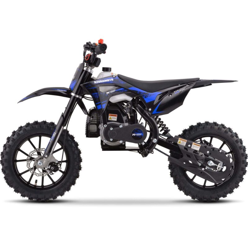 MotoTec Thunder 50cc 2-Stroke Kids Gas Dirt Bike - Image 2