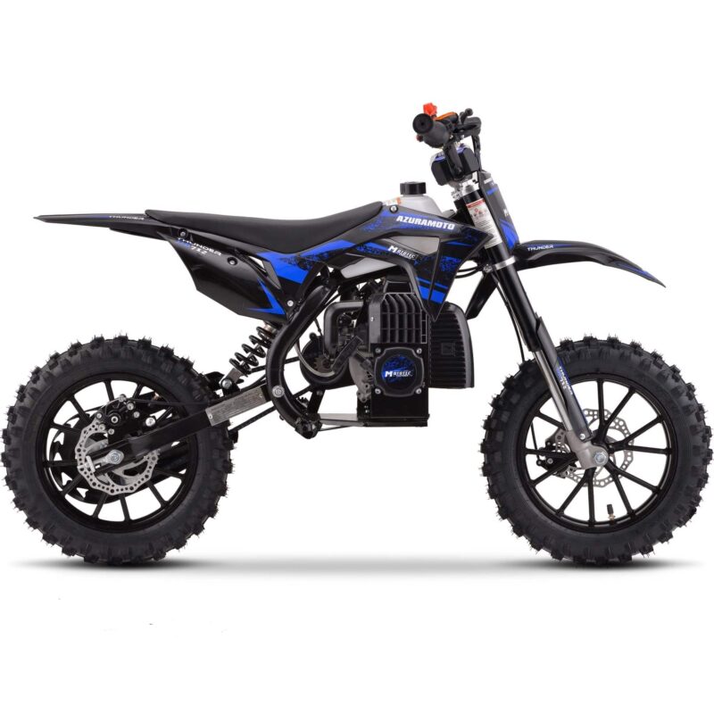 MotoTec Thunder 50cc 2-Stroke Kids Gas Dirt Bike - Image 4