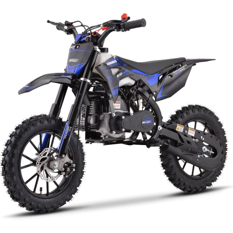 MotoTec Thunder 50cc 2-Stroke Kids Gas Dirt Bike - Image 6