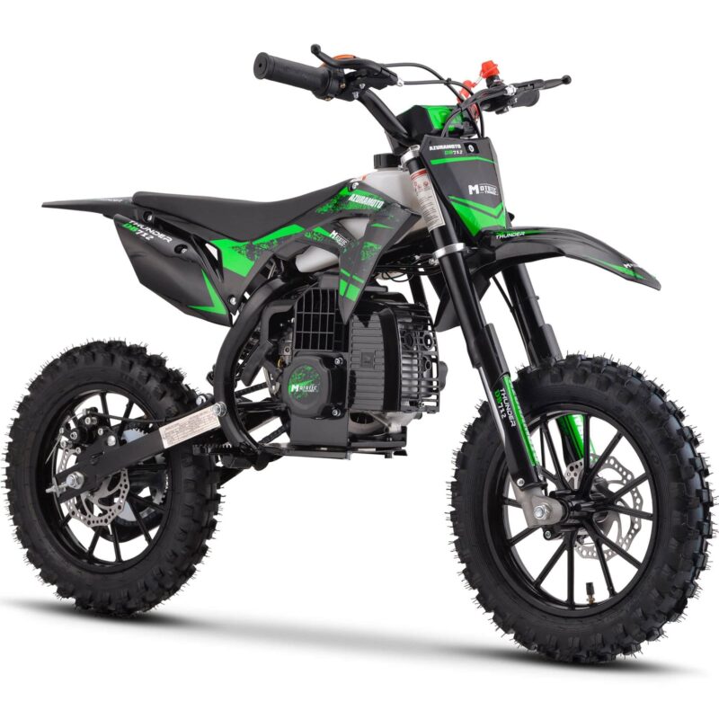 MotoTec Thunder 50cc 2-Stroke Kids Gas Dirt Bike - Image 17
