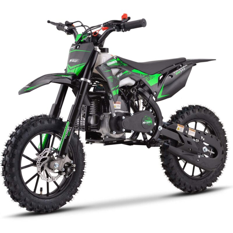 MotoTec Thunder 50cc 2-Stroke Kids Gas Dirt Bike - Image 22