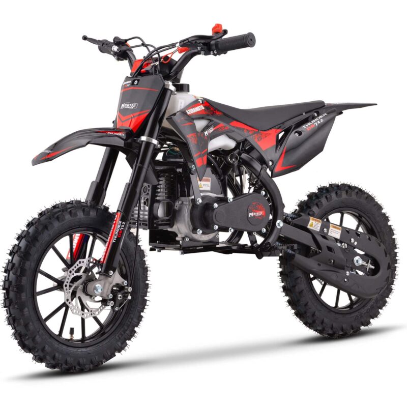 MotoTec Thunder 50cc 2-Stroke Kids Gas Dirt Bike - Image 28