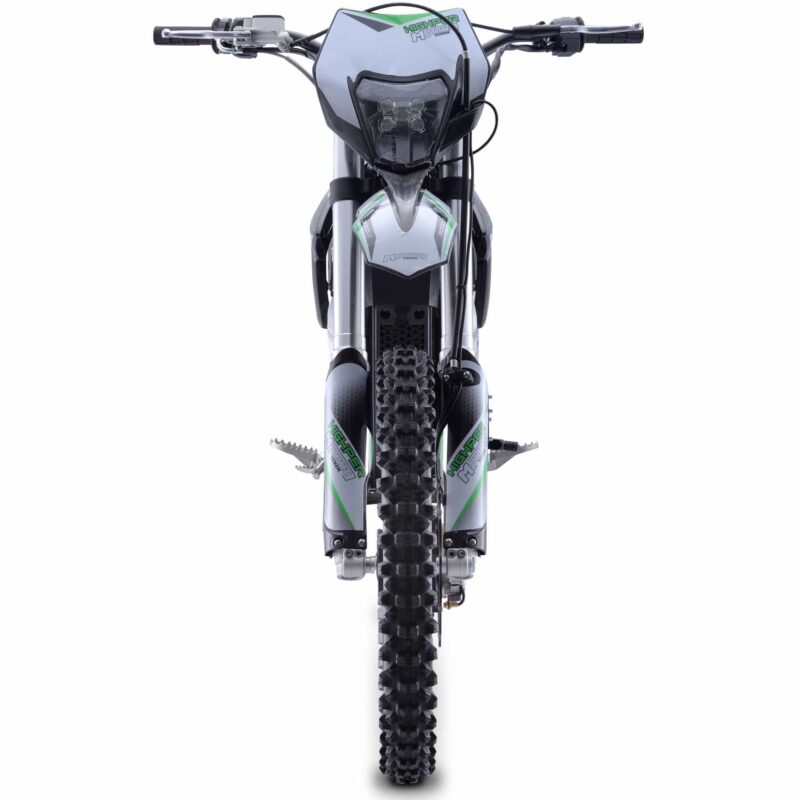 MotoTec Venom 72v 12000w 50ah Electric Dirt Bike White - Image 8