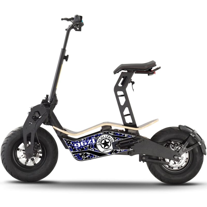 MotoTec Mad 1600w 48v Electric Scooter - Image 4