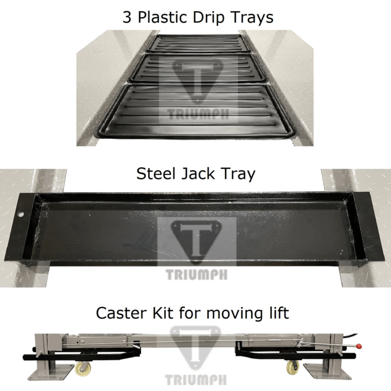 Triumph NSS-8XLT, 8,000 lb Vehicle Storage Lifts, Extra Long & Tall - Image 4