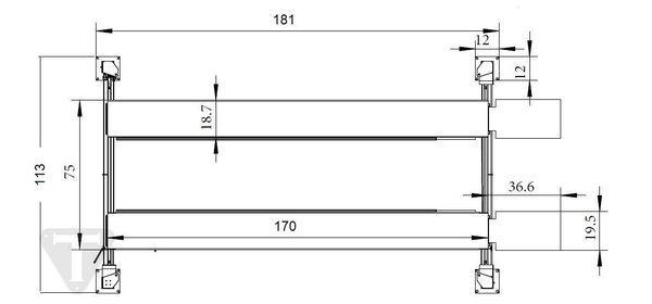 NOS9000 Car Lift 2 Post Auto Parking Lift Diagram