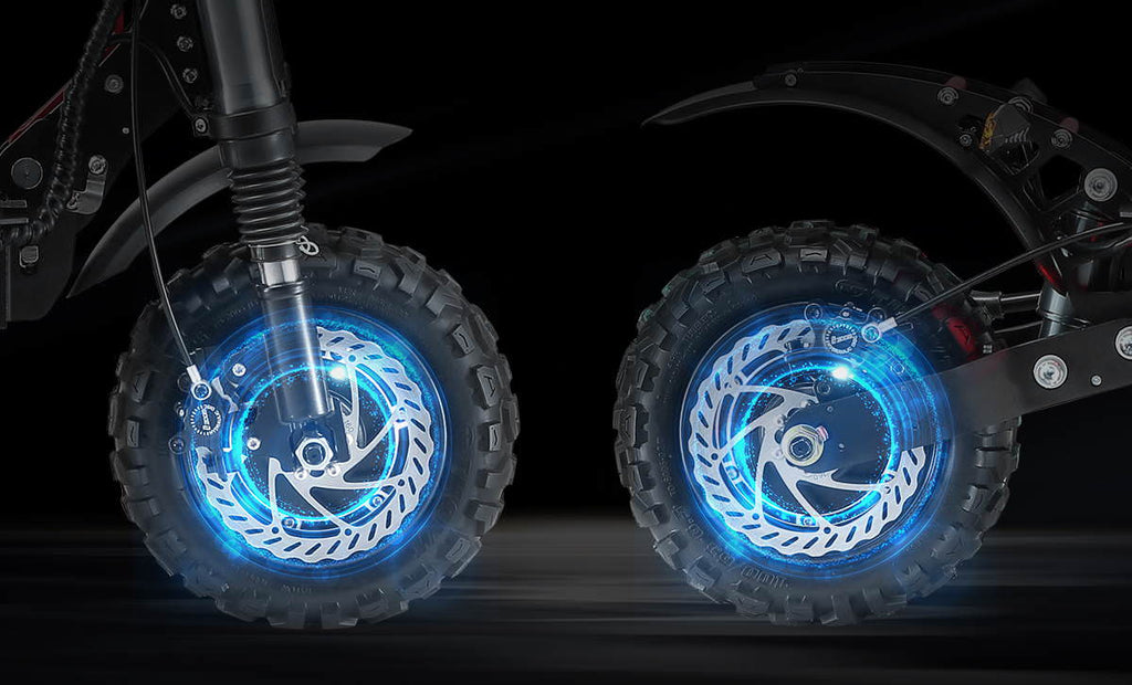 Yume Hawk 2400W 43MPH Dual Motor Electric Scooter Disk Brakes