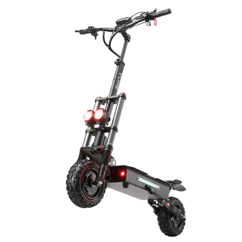 Yume Hawk 2400W 43MPH Dual Motor Electric Scooter - Image 4