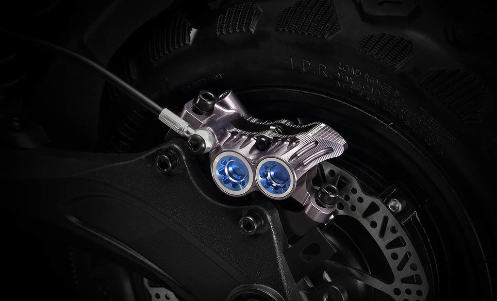 Yume Predator 72V 8000W High-Speed Electric Scooter Brakes