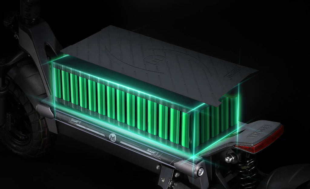 Yume Swift 1200W 32MPH Electric Scooter battery