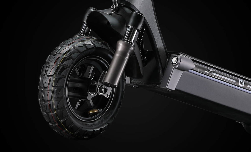 Yume Swift 1200W 32MPH Electric Scooter tubeless tires