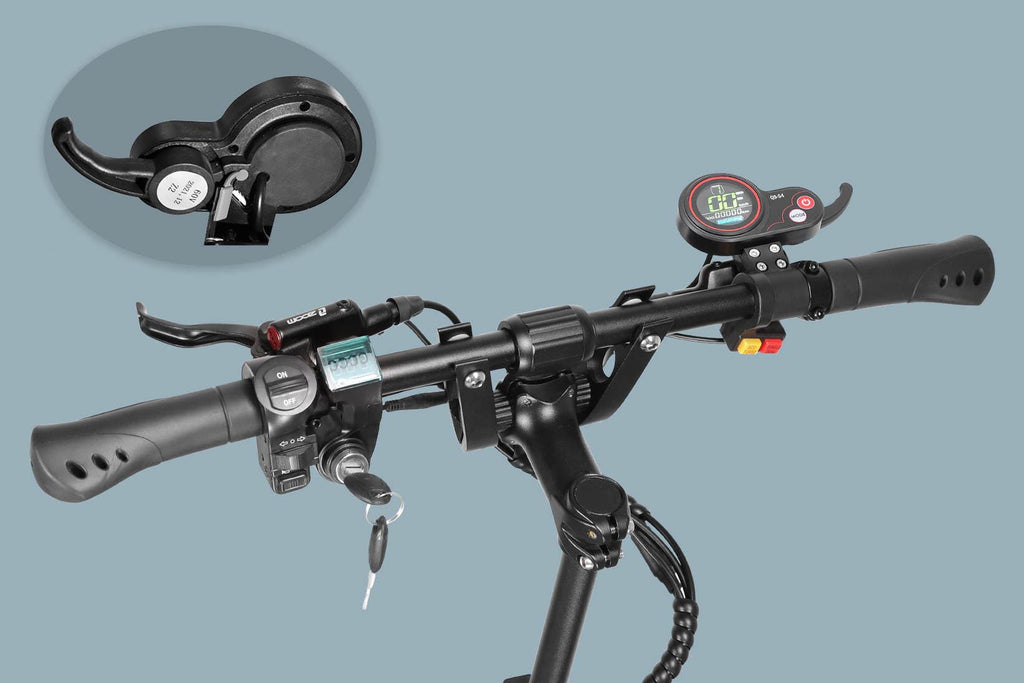 Yume Y10 2400W 40MPH Dual Motor Electric Scooter display