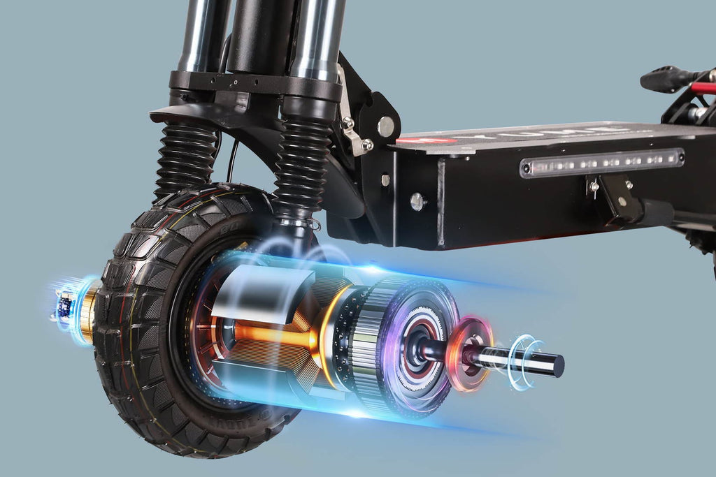 Yume Y10 2400W 40MPH Dual Motor Electric Scooter dual motors