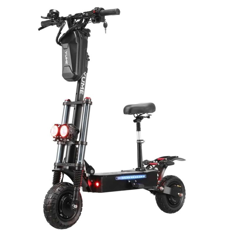 Yume Y10 2400W 40MPH Dual Motor Electric Scooter - Image 2