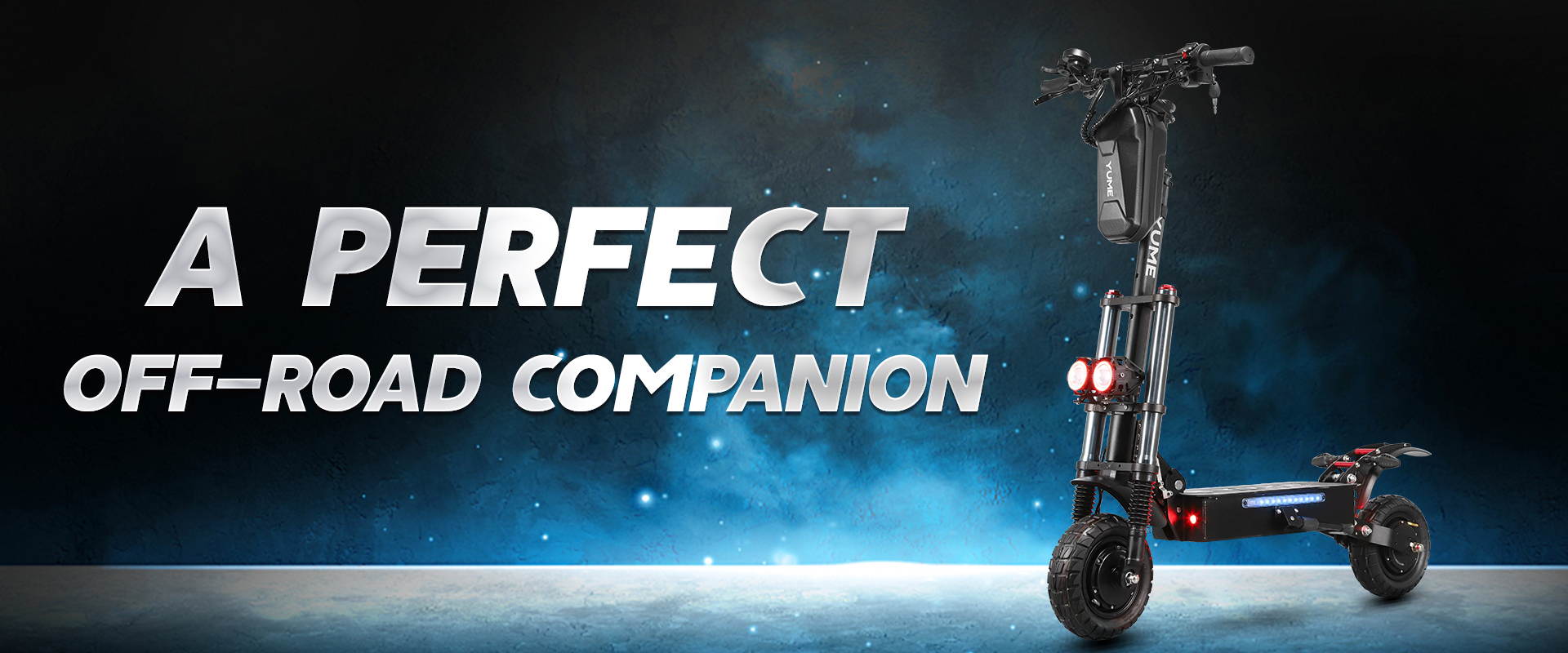 Yume Y10 2400W 40MPH Dual Motor Electric Scooter