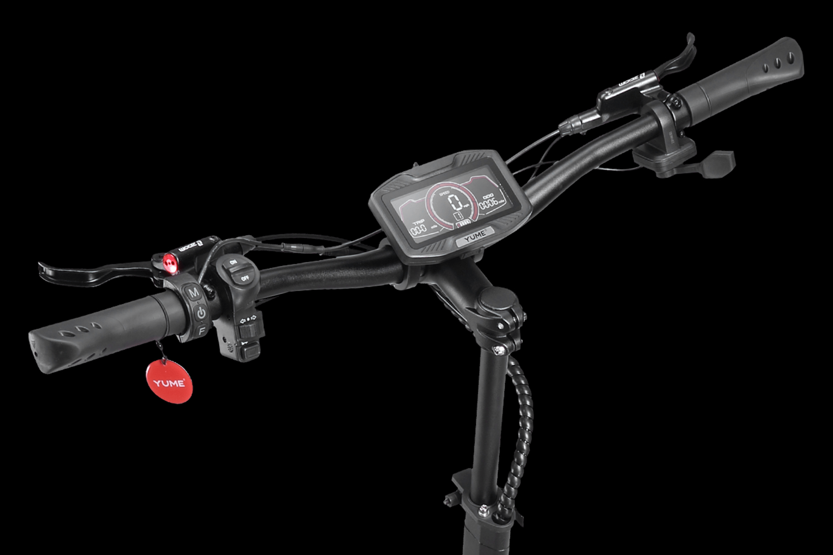 Yume Y11 6000W 50MPH Dual Motor Electric Scooter display